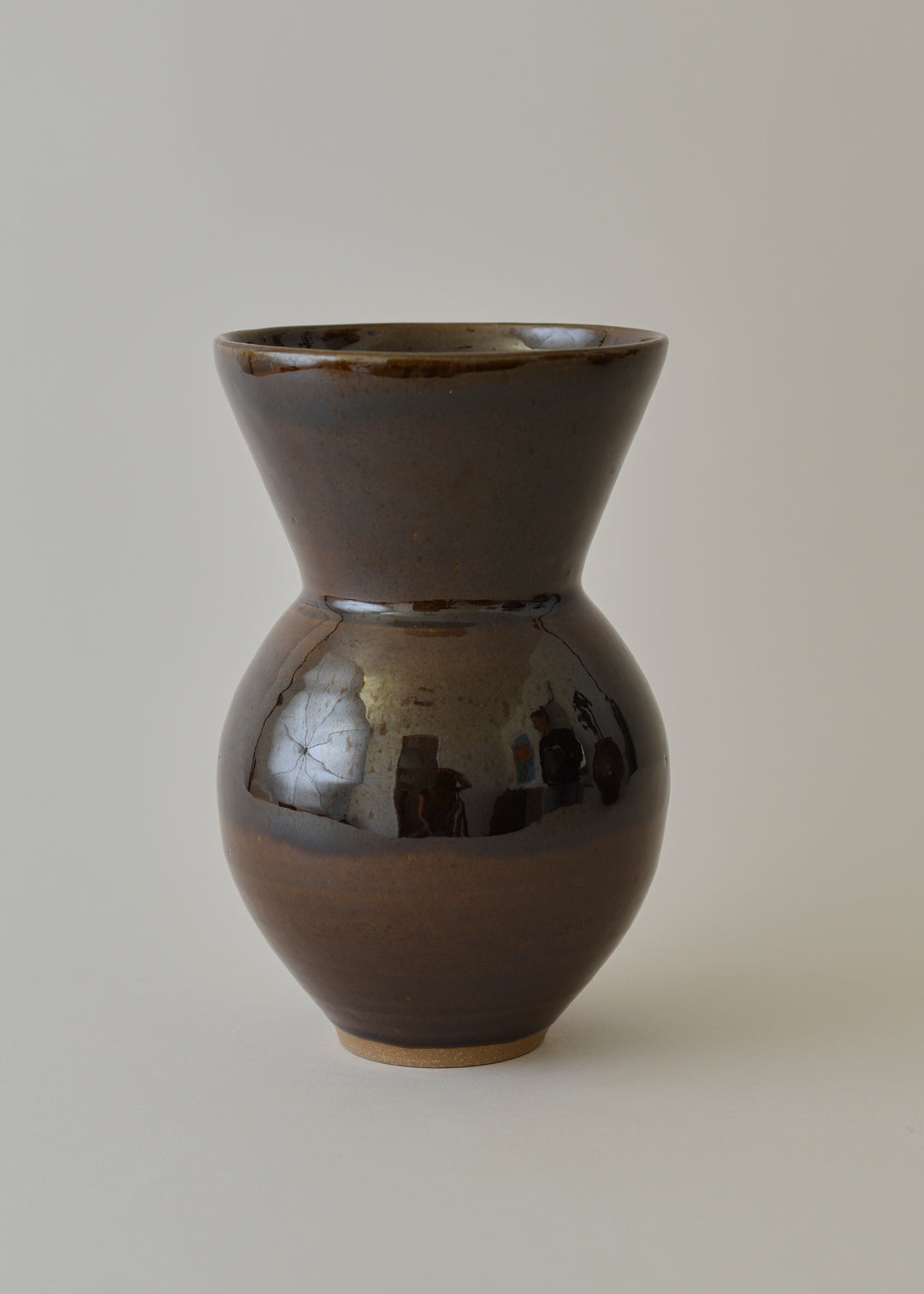Small Deco Vase in Amber - Victoria Morris Pottery
