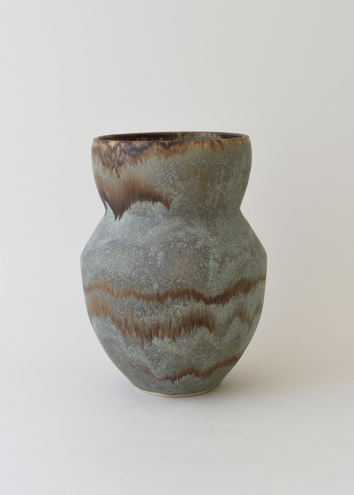 Diana Series Vase in Bronzed Mineral - Victoria Morris Pottery
