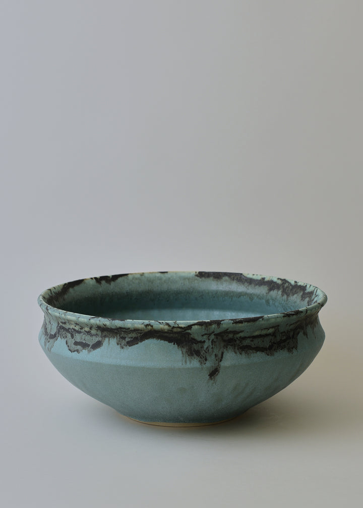 Diana Bowl in Bronzed Jade - Victoria Morris Pottery