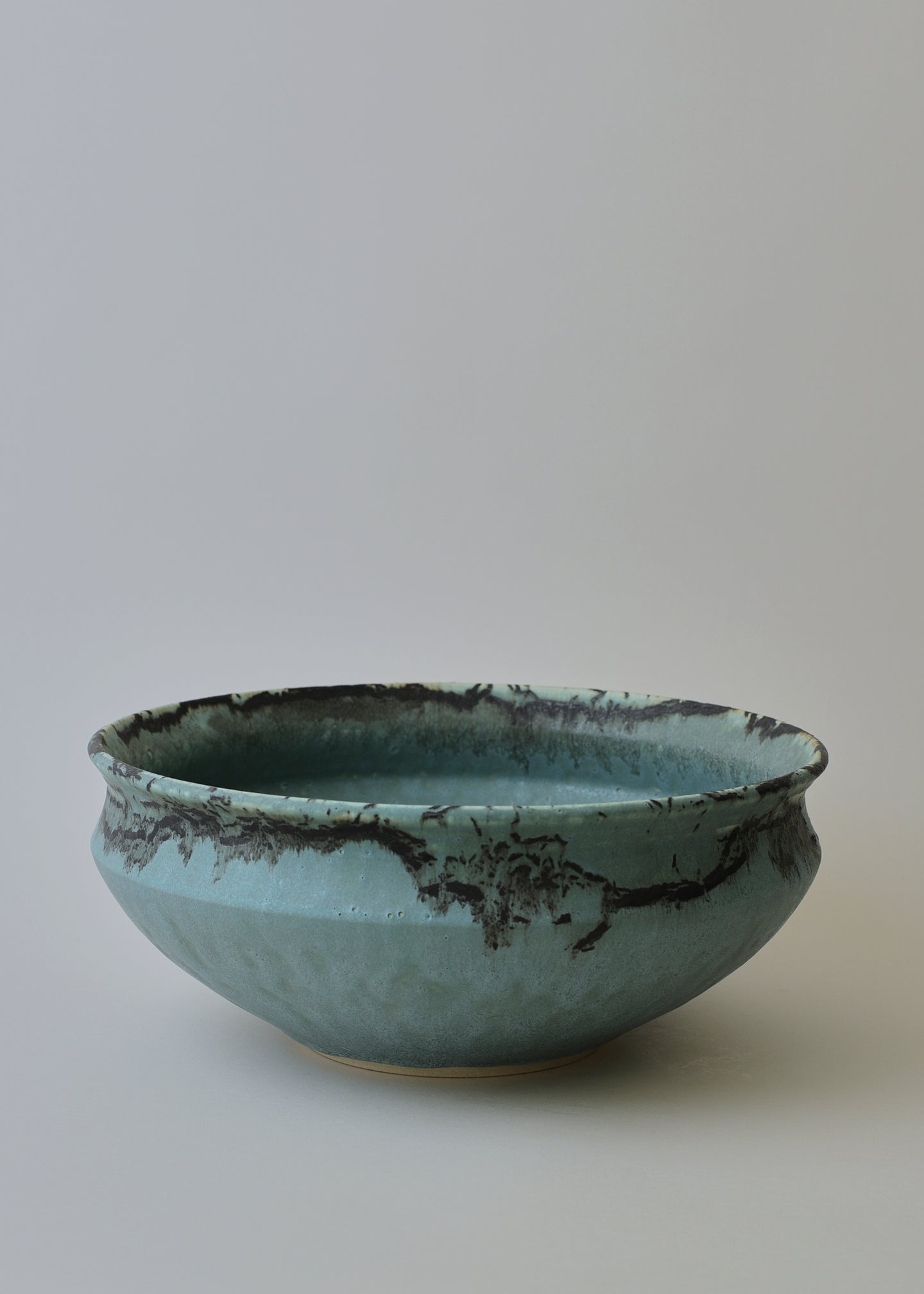 Diana Bowl in Bronzed Jade - Victoria Morris Pottery
