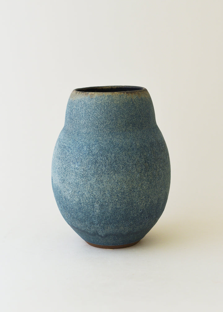 Medium Echo Vase in Bronzed Ink - Victoria Morris Pottery