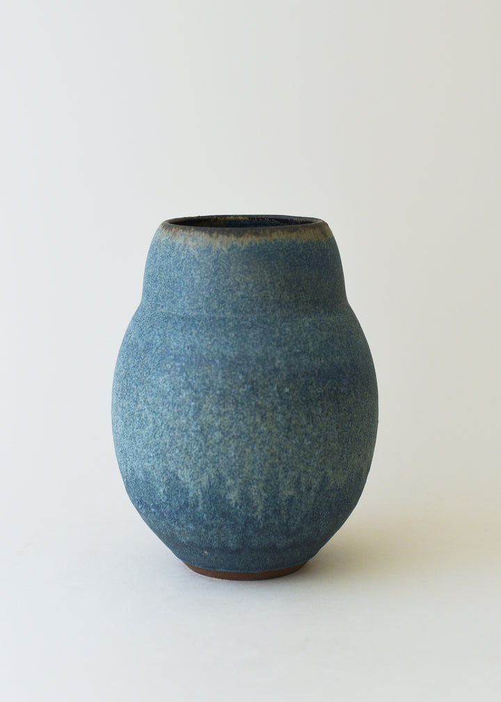 Medium Echo Vase in Bronzed Ink - Victoria Morris Pottery