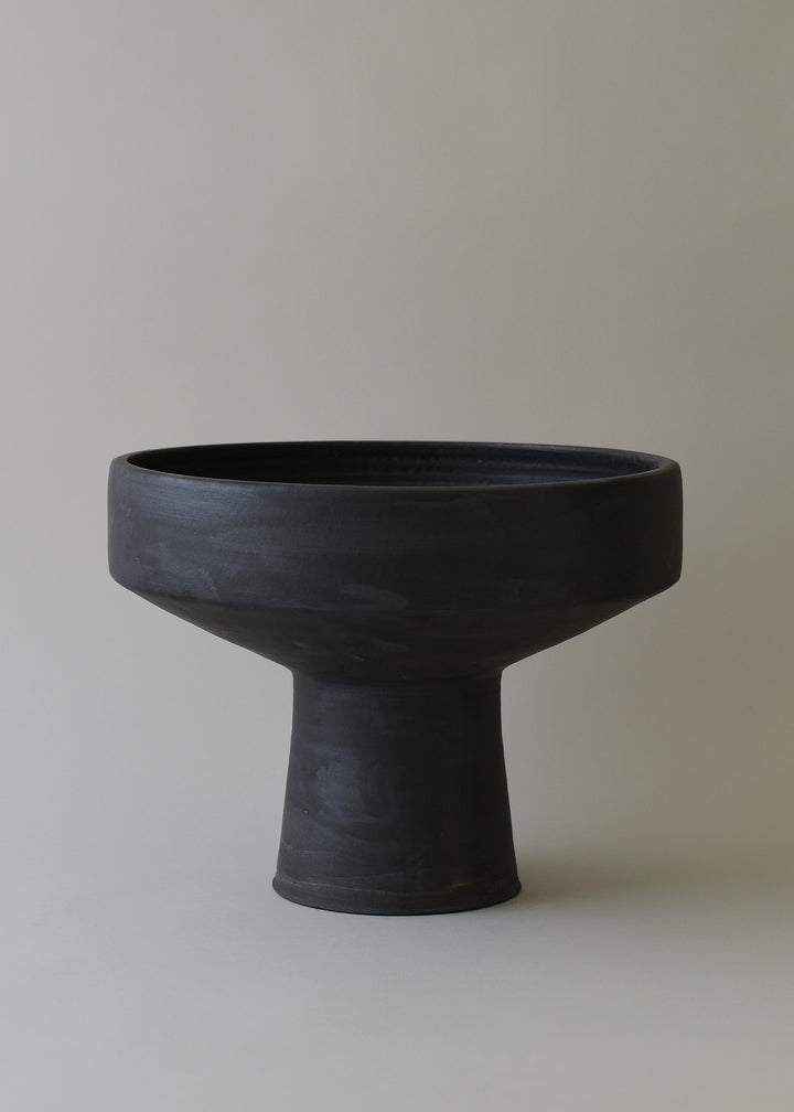 Elevated Bowl in Brushed Bronze - Victoria Morris Pottery