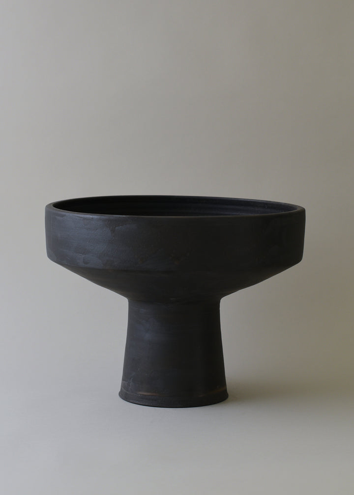 Elevated Bowl in Brushed Bronze - Victoria Morris Pottery
