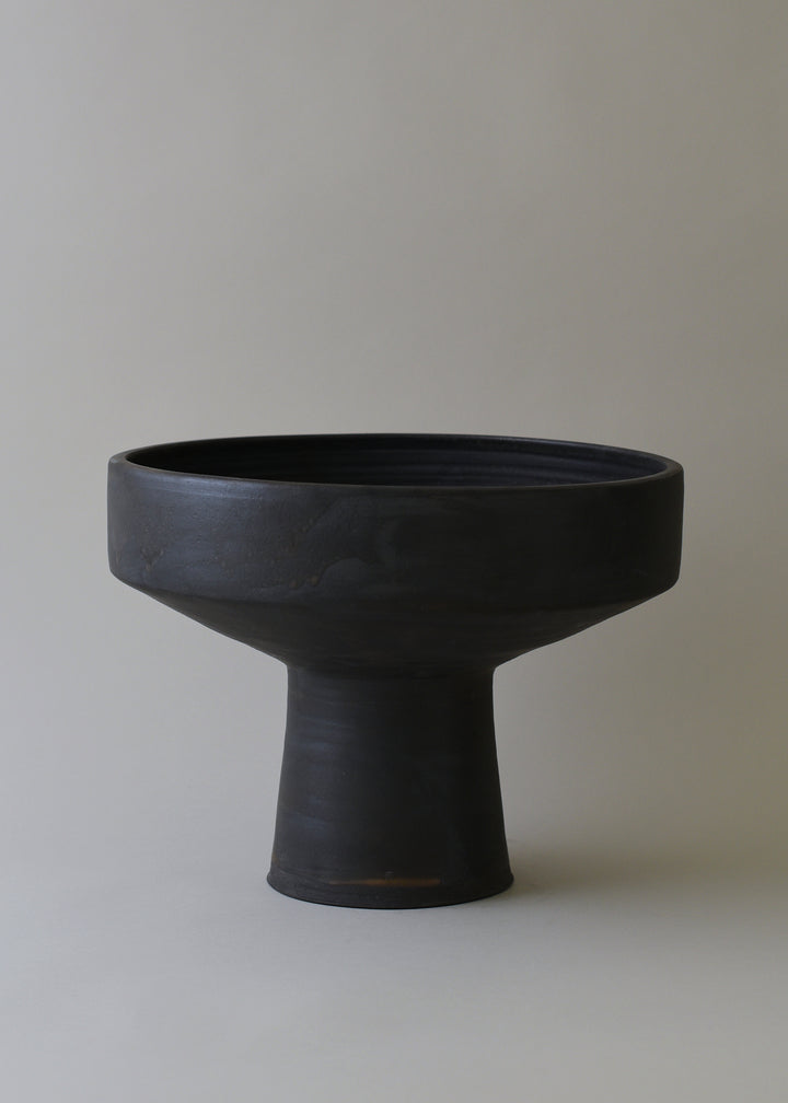 Elevated Bowl in Brushed Bronze - Victoria Morris Pottery