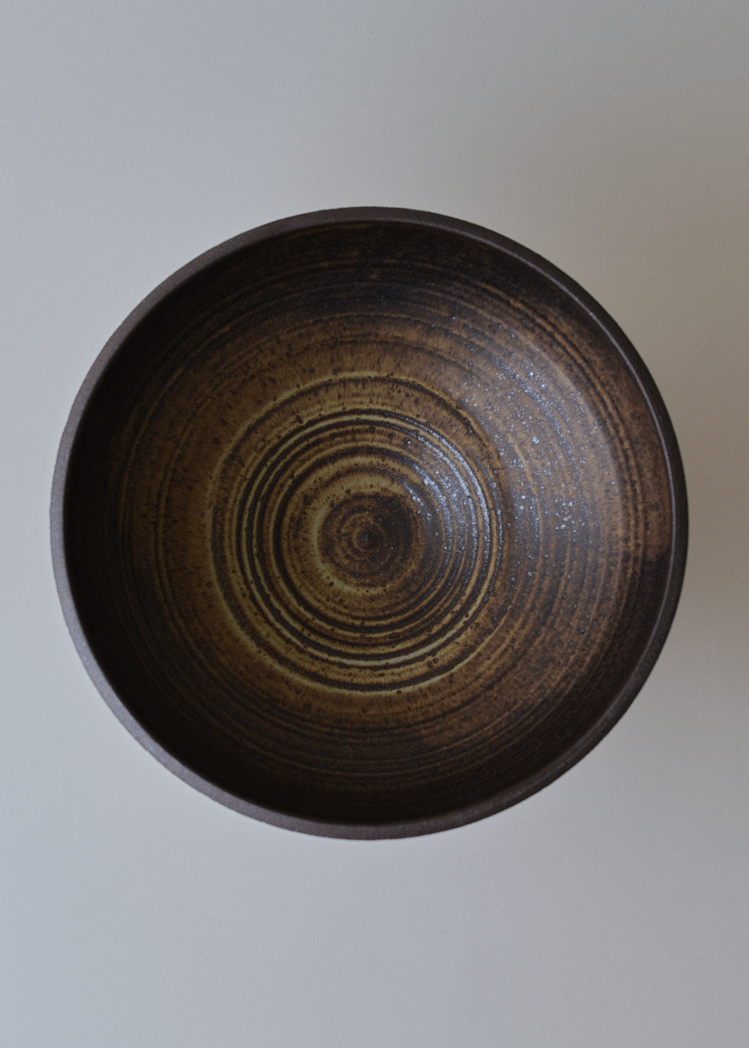 Large Footed Bowl in Live Oak - Victoria Morris Pottery