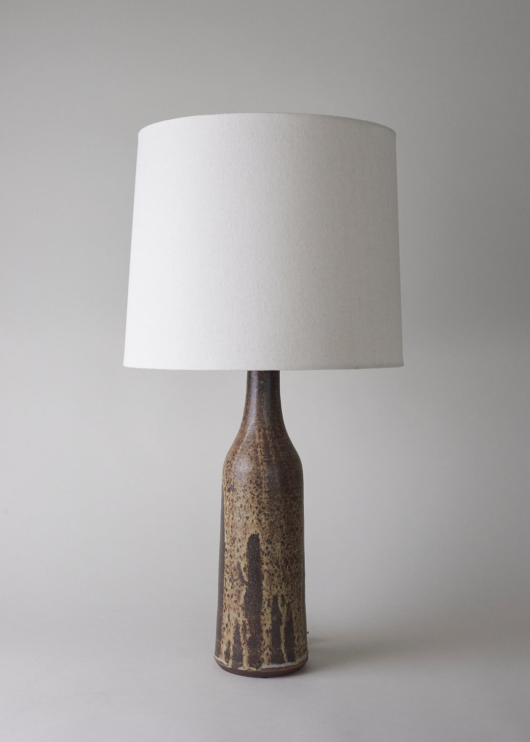 Elongated Bottle Lamp in Live Oak - Victoria Morris Pottery