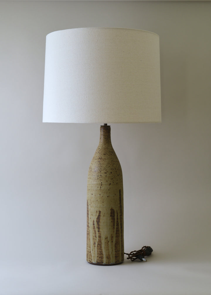 Extra Large Bottle Lamp in Live Oak - Victoria Morris Pottery