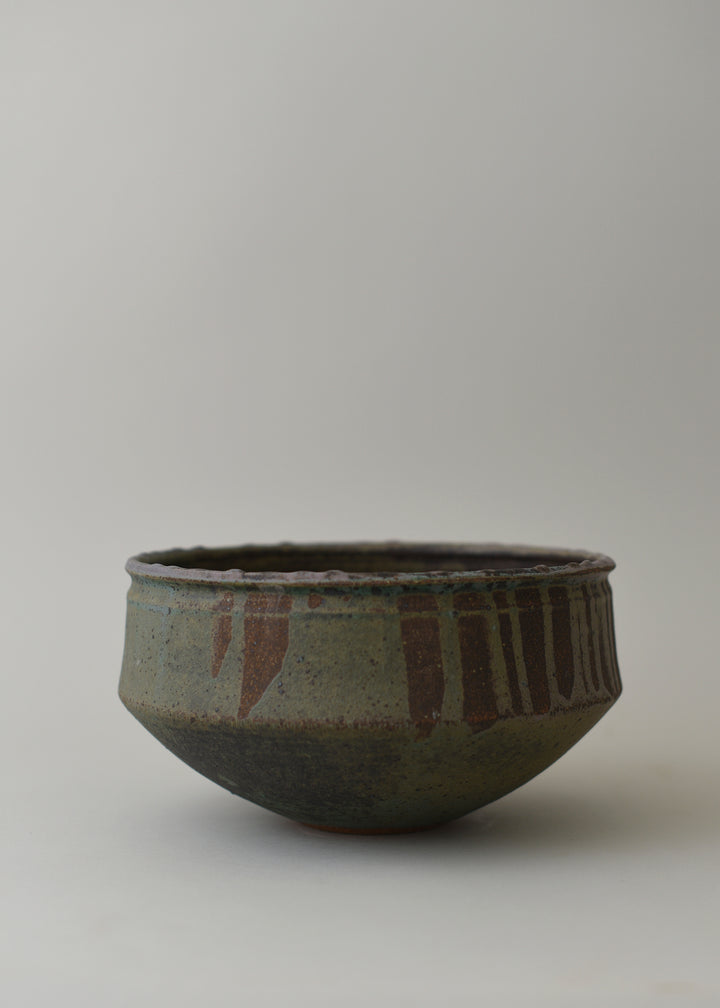 Flora Bowl no. 2 in Lichen - Victoria Morris Pottery