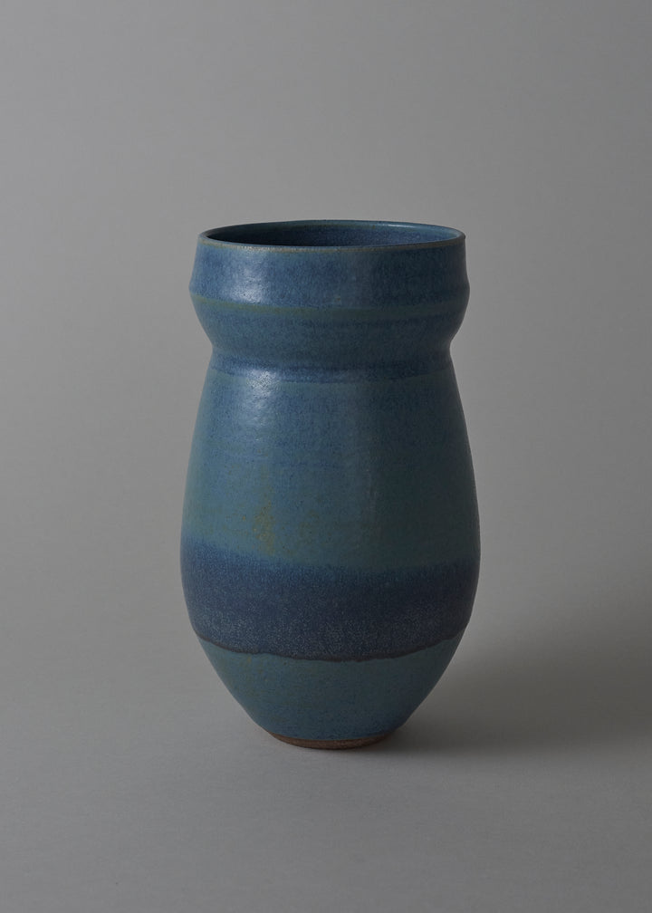 Flora Series Vase in Azure - Victoria Morris Pottery