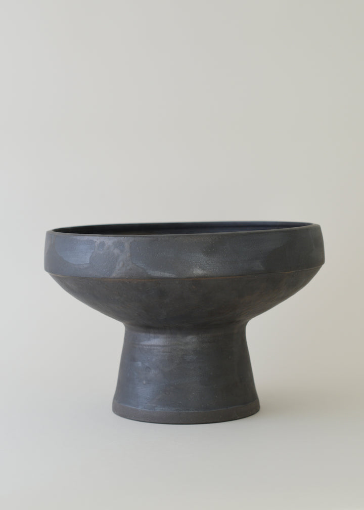 Elevated Bowl in Brushed Bronze - Victoria Morris Pottery