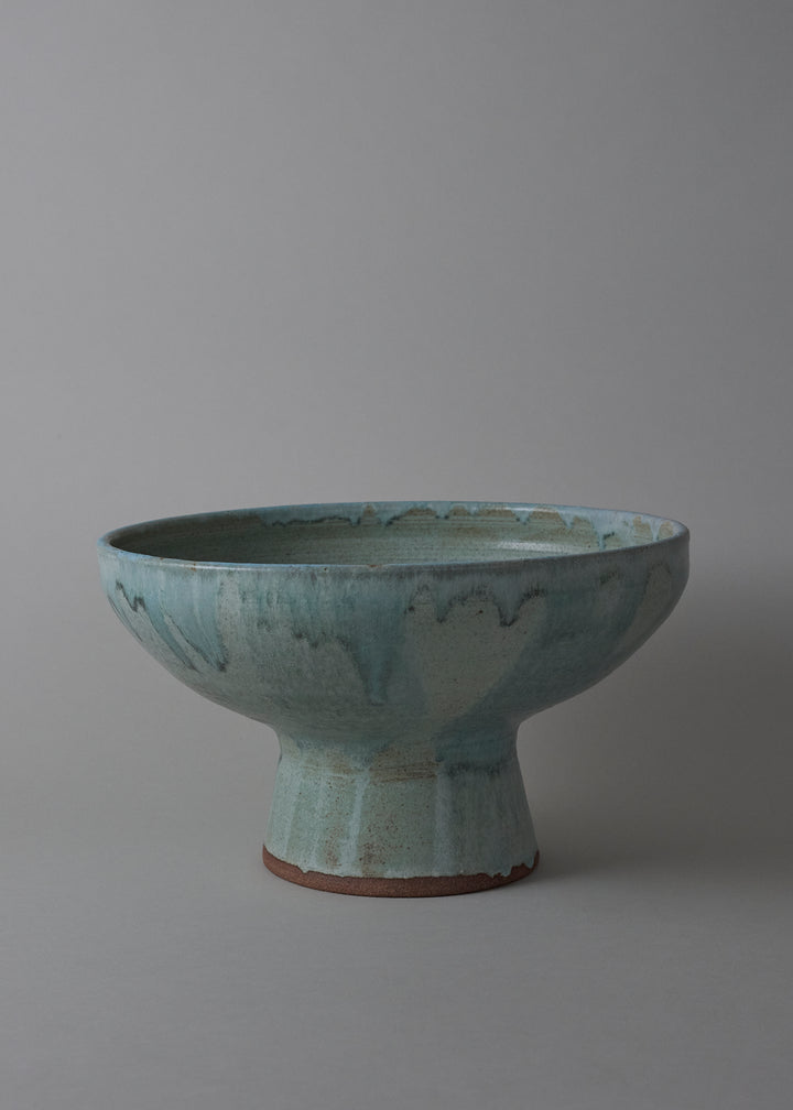 Footed Bowl in Cobre - Victoria Morris Pottery