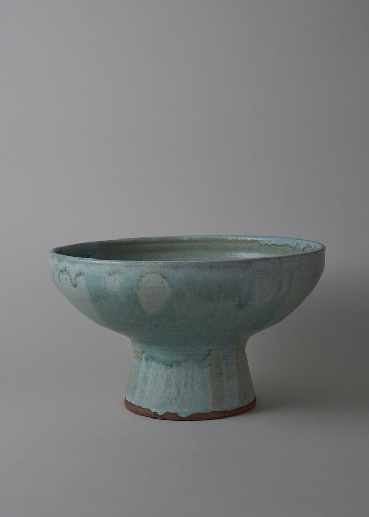 Footed Bowl in Cobre - Victoria Morris Pottery