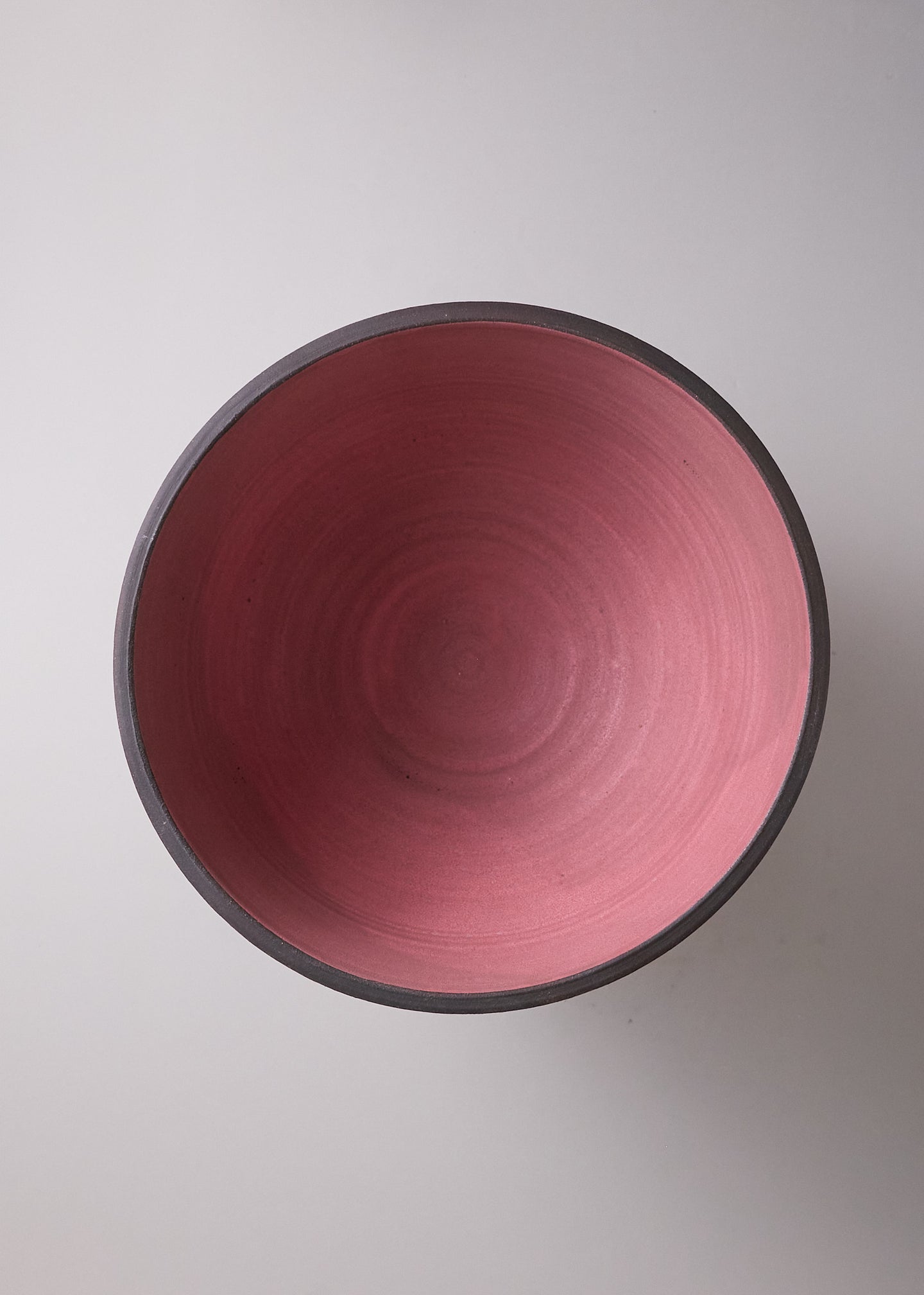 Footed Bowl No.11 in Ruby - Victoria Morris Pottery