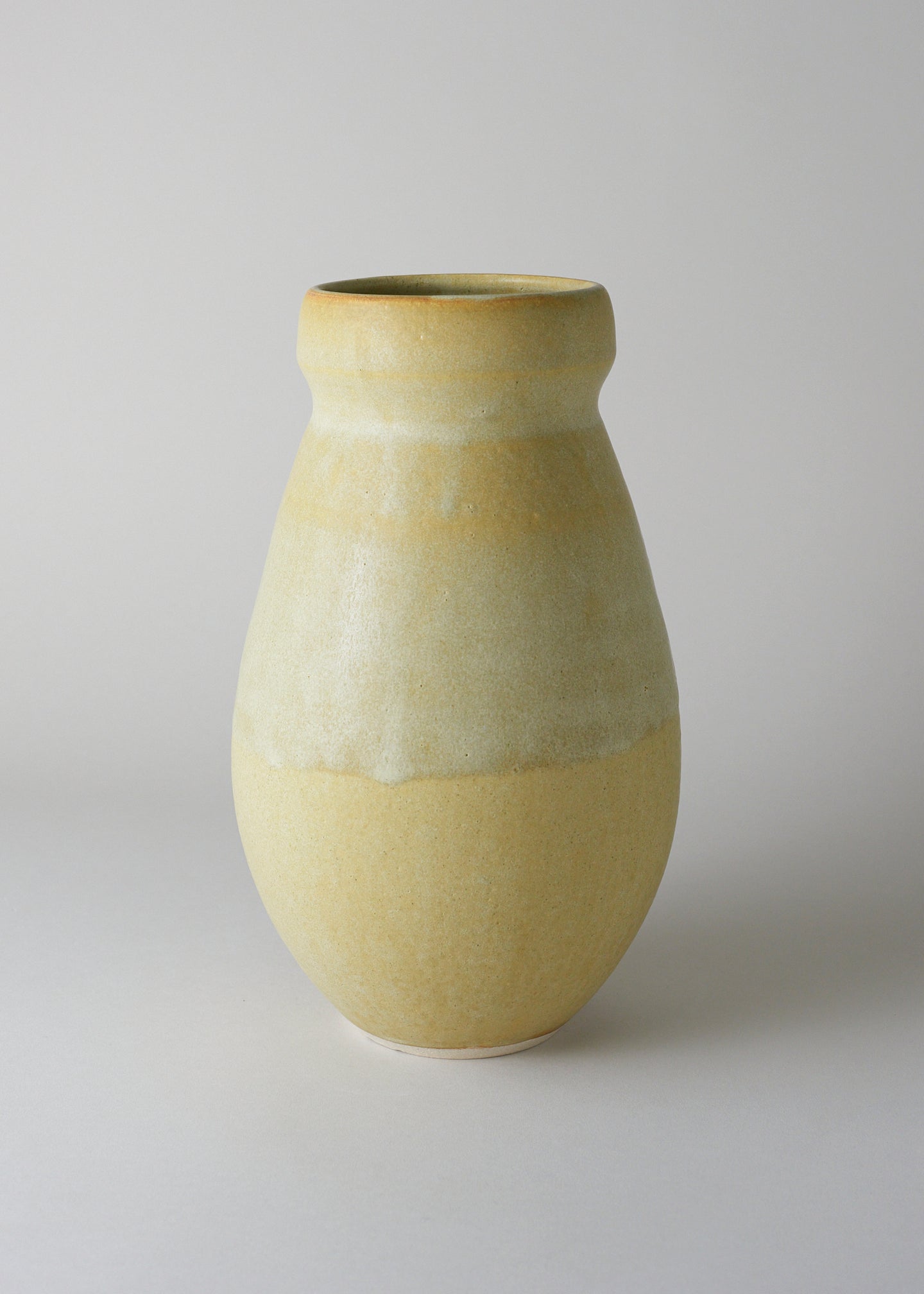 Gourd Series Vase in Ochre - Victoria Morris Pottery