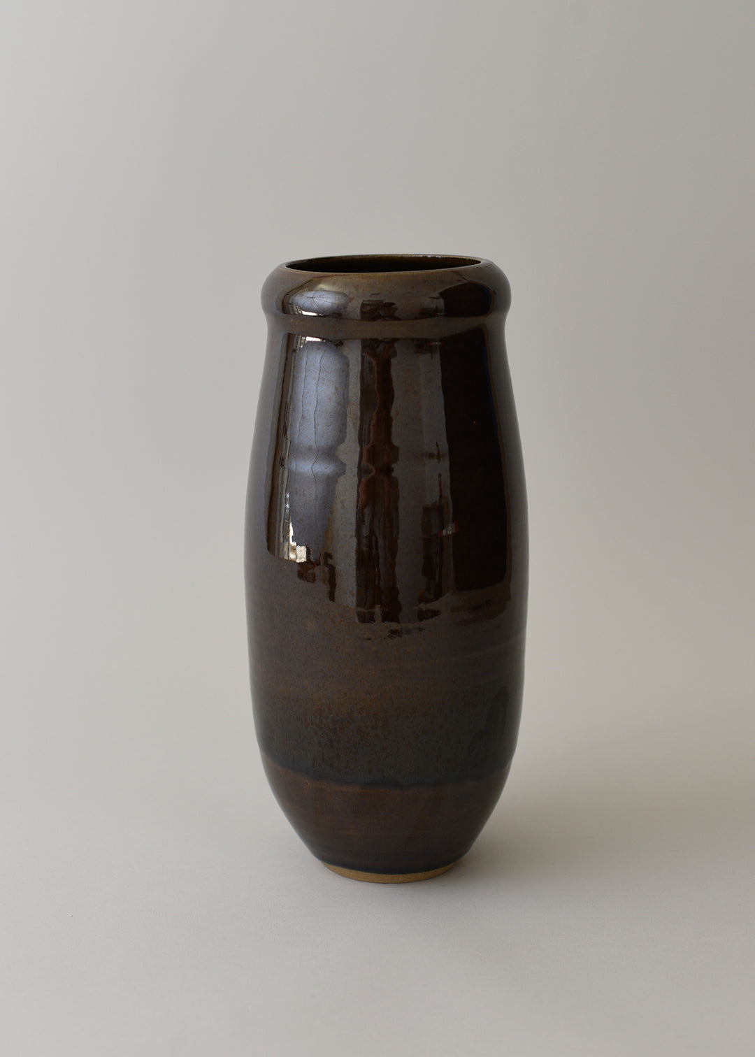 Gourd Series Vase No. 3 in Amber - Victoria Morris Pottery