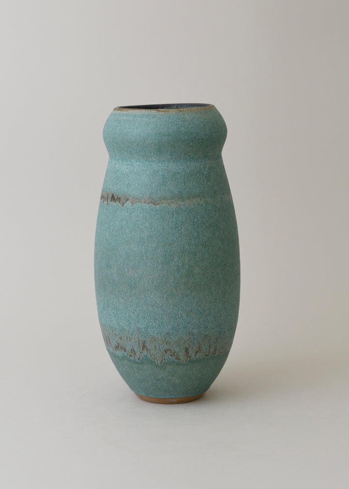 Gourd Series Vase No. 3 in Bronzed Jade - Victoria Morris Pottery