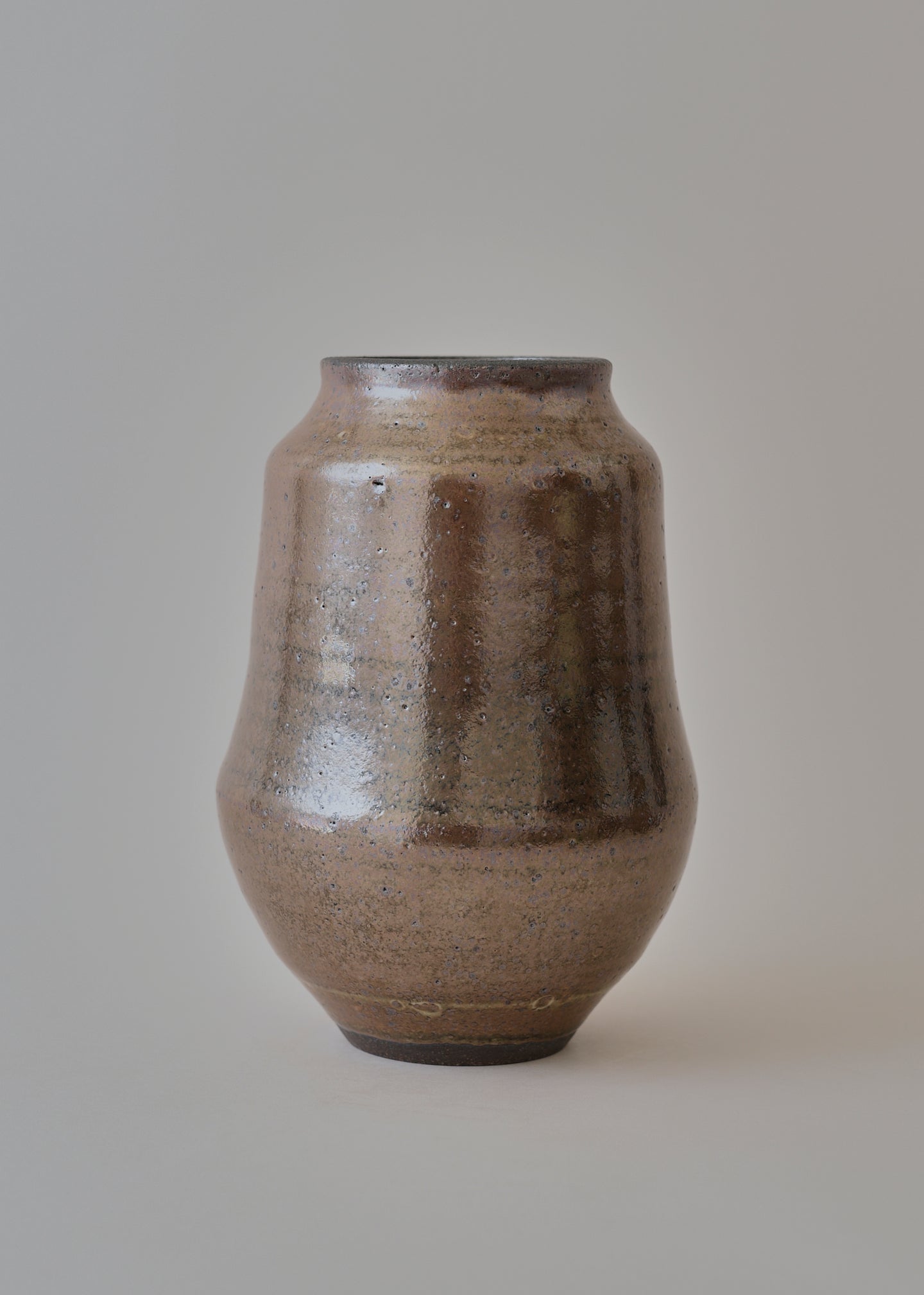 Gourd Series Vase in Shino - Victoria Morris Pottery