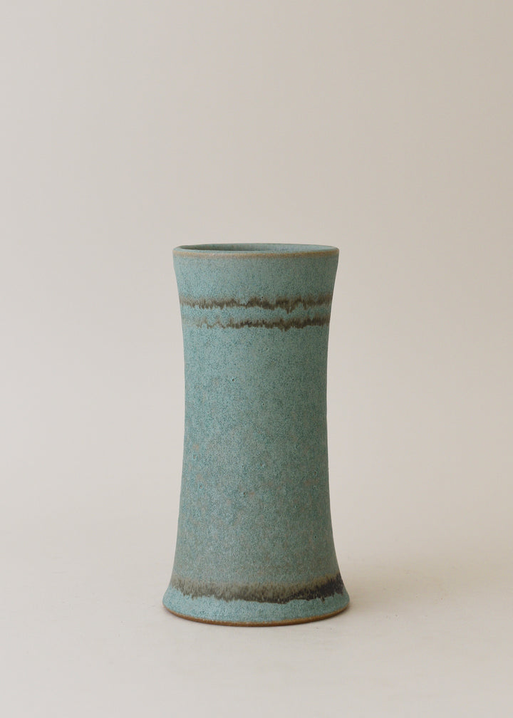 Arc Vase in Bronzed Jade - Victoria Morris Pottery