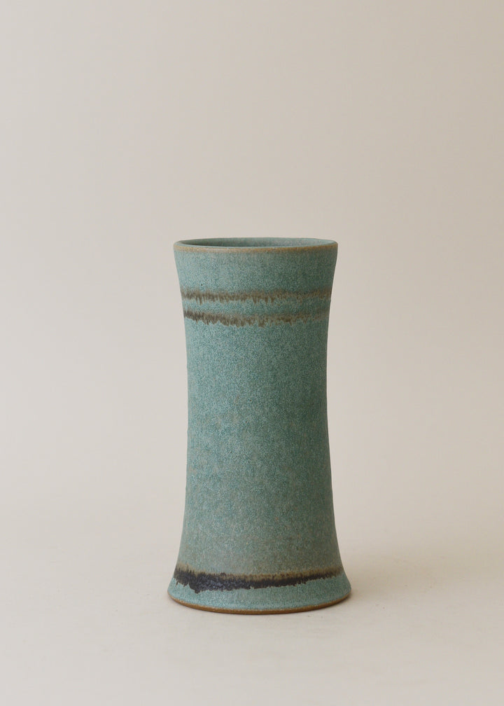 Arc Vase in Bronzed Jade - Victoria Morris Pottery