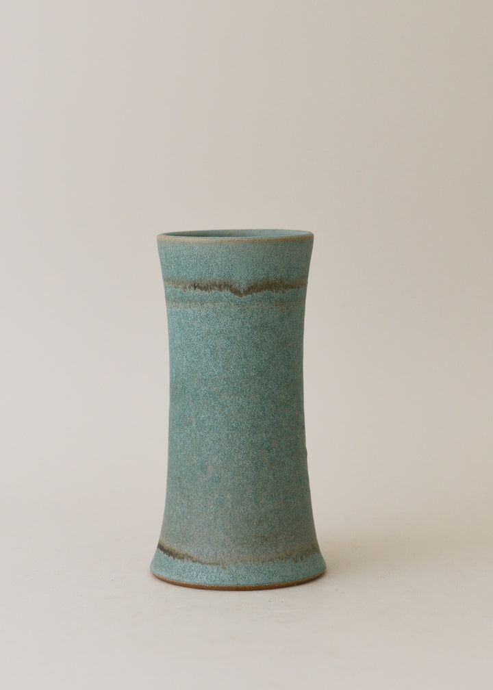 Arc Vase in Bronzed Jade - Victoria Morris Pottery