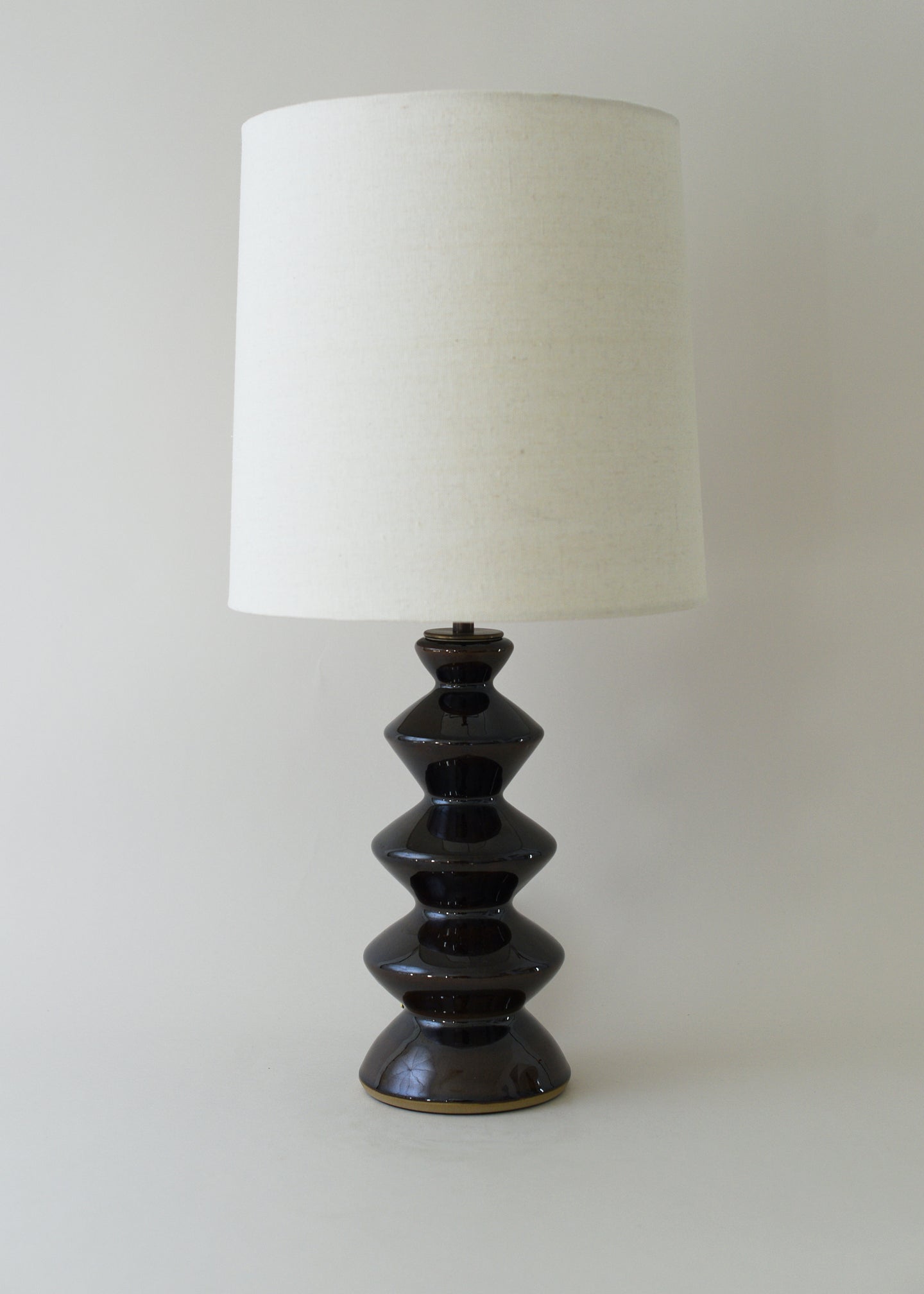 Kuba Lamp in Amber - Victoria Morris Pottery