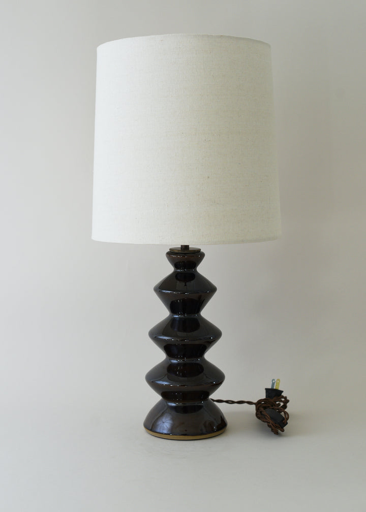 Kuba Lamp in Amber - Victoria Morris Pottery