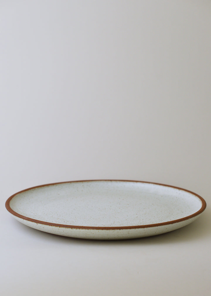 Large Platter in Flecked Ivory - Victoria Morris Pottery