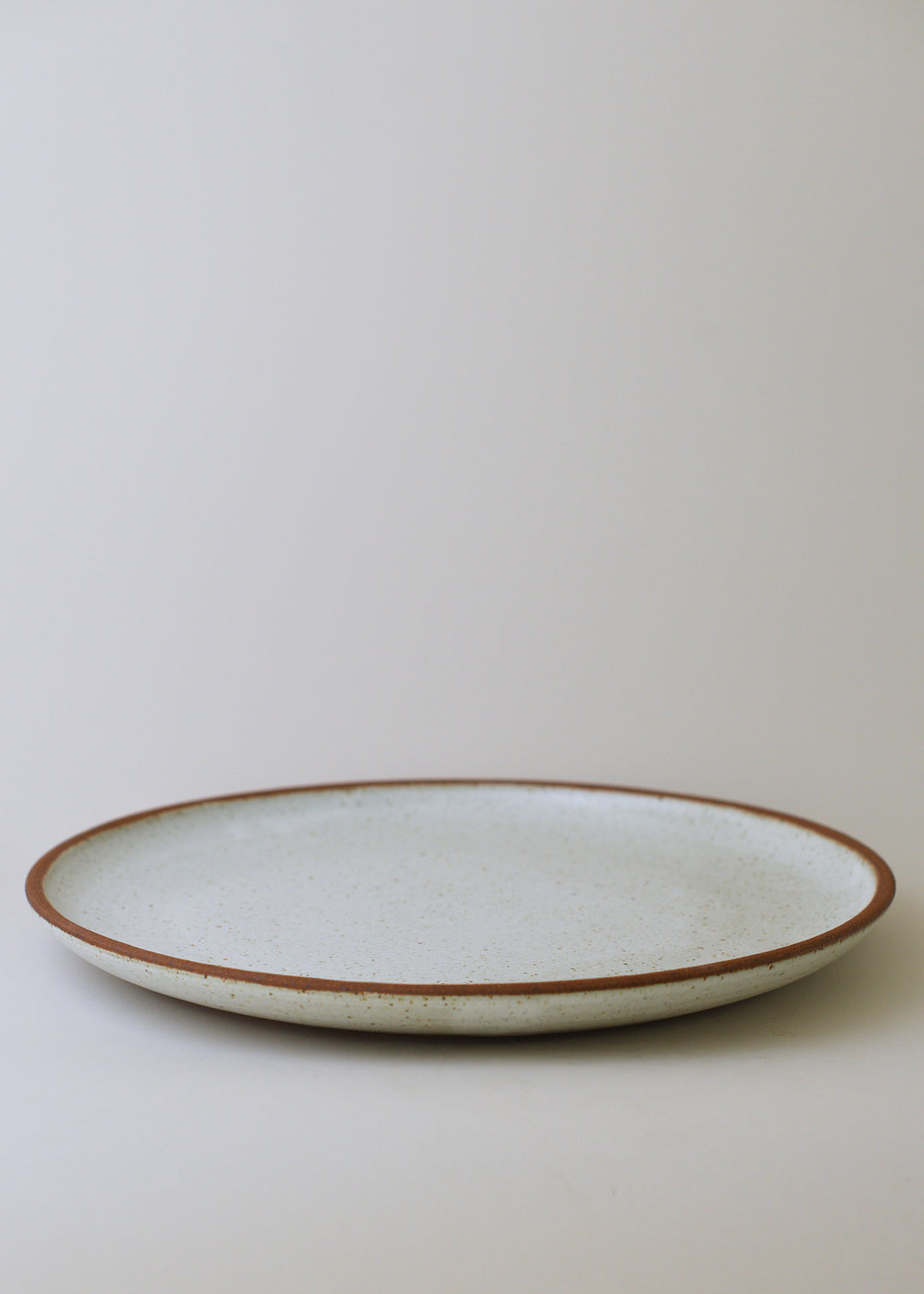 Large Platter in Flecked Ivory - Victoria Morris Pottery
