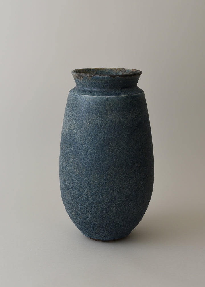 Large Poppy Series Vase in Ink - Victoria Morris Pottery