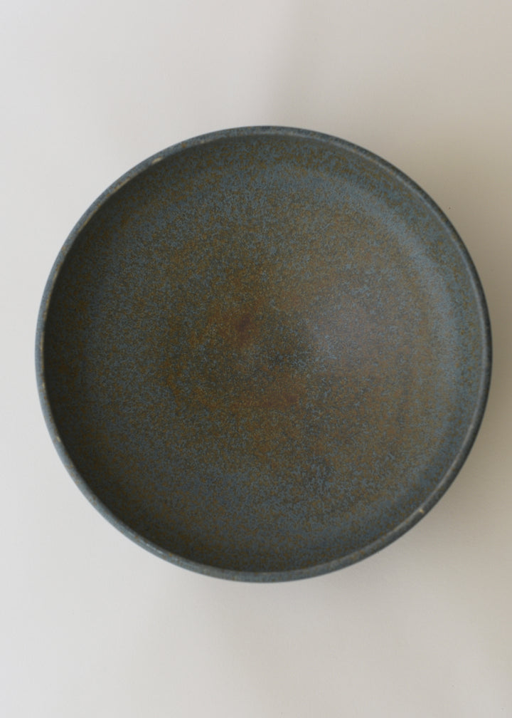 Large Low Lucy Bowl in Lake - Victoria Morris Pottery