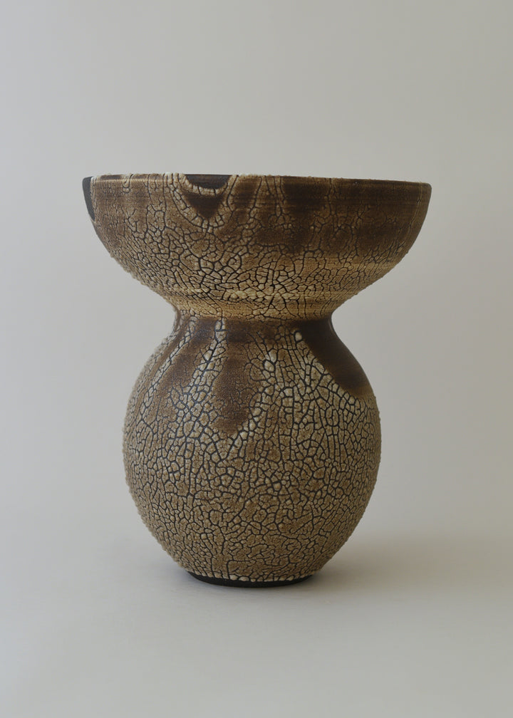 Large Aeolus Vase in Crawl - Victoria Morris Pottery