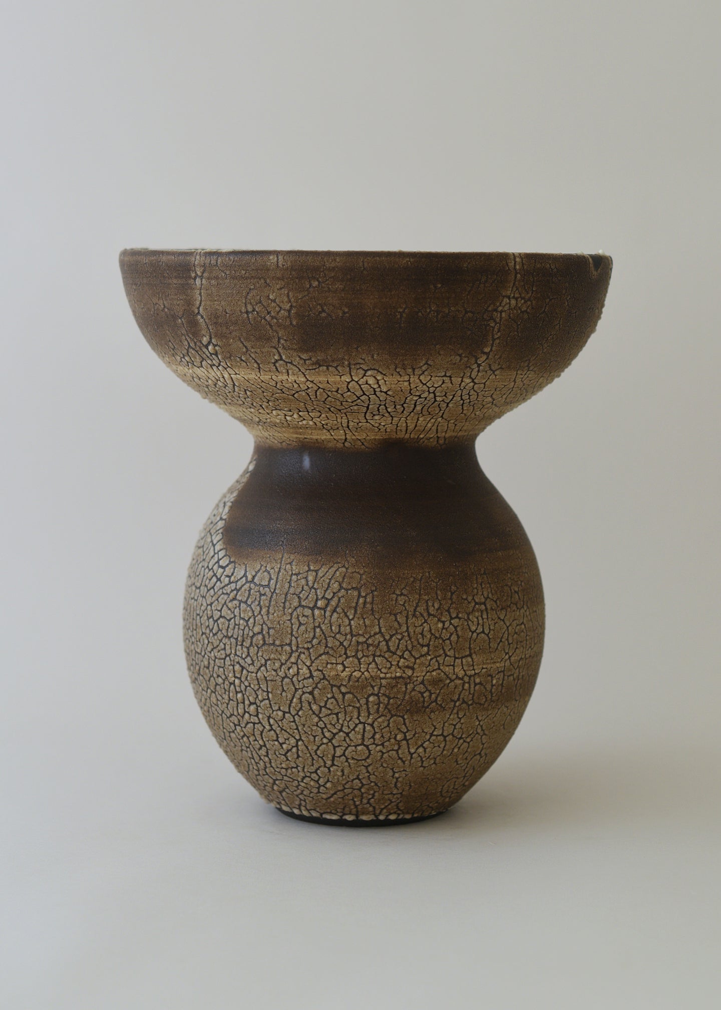 Large Aeolus Vase in Crawl - Victoria Morris Pottery