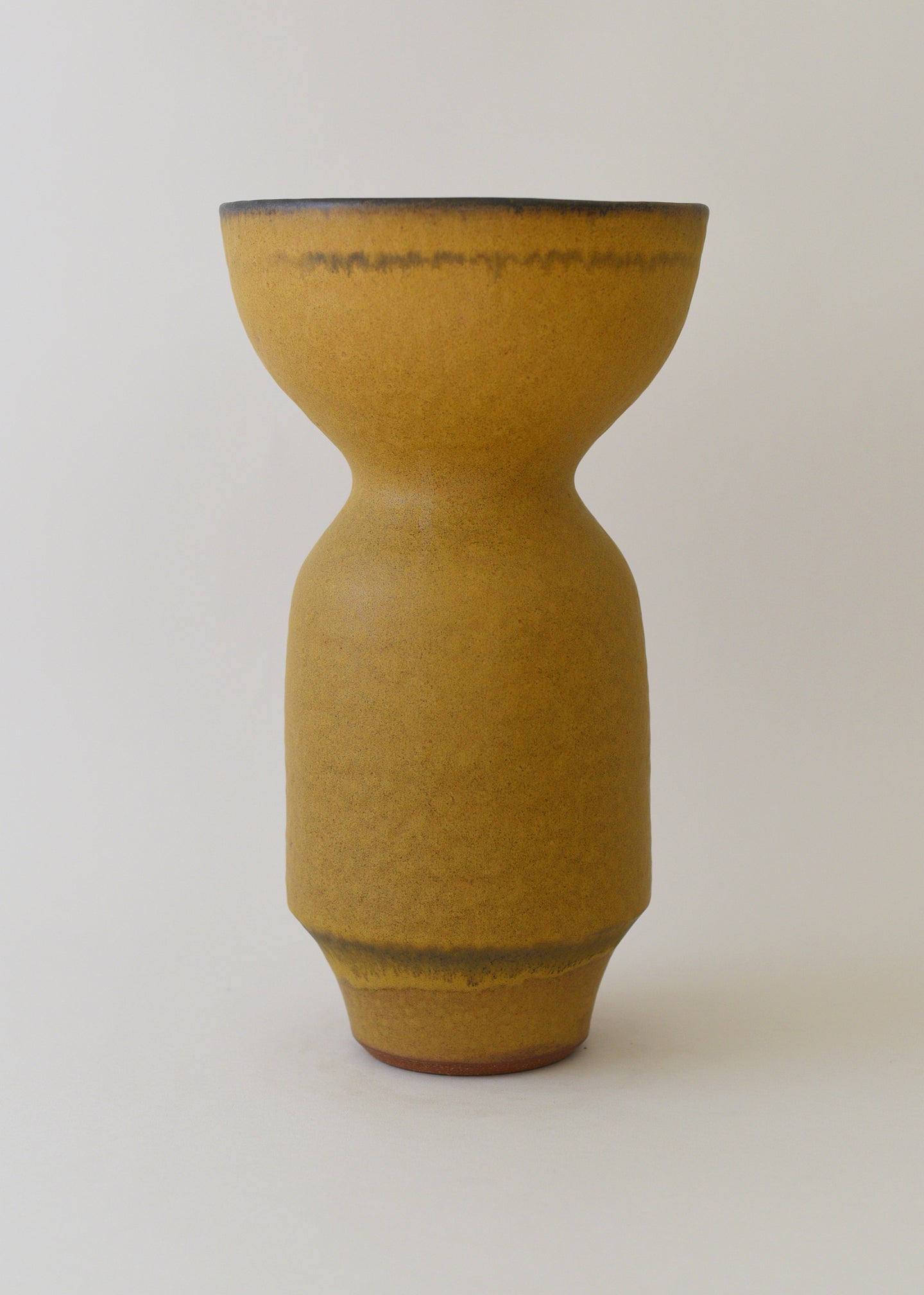 Large Aeolus Series Vase in Bronzed Honey - Victoria Morris Pottery