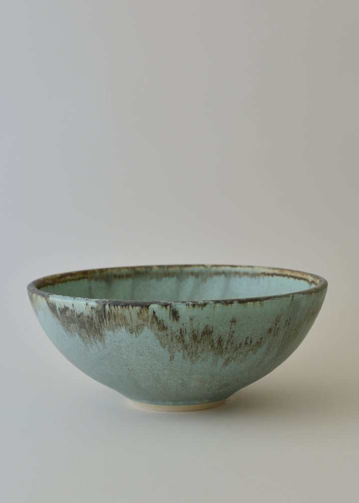 Lucy Series Bowl in Bronzed Jade - Victoria Morris Pottery
