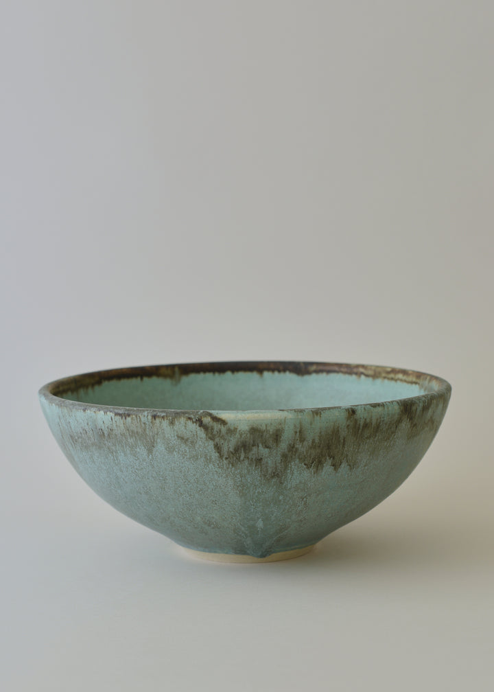 Lucy Series Bowl in Bronzed Jade - Victoria Morris Pottery