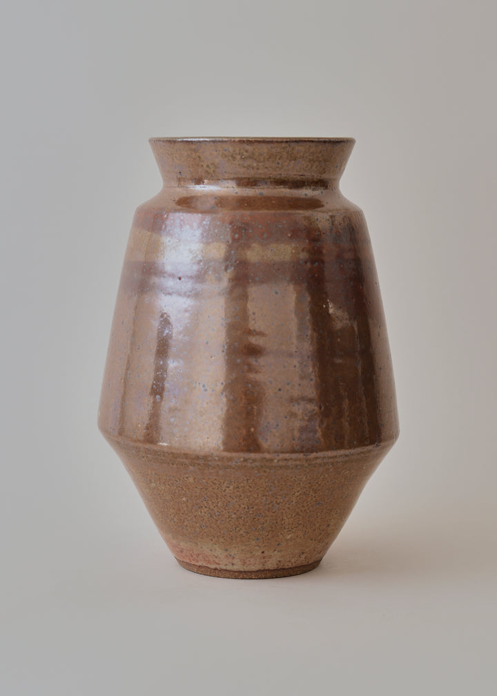 Large Cubist Vase Series in Shino - Victoria Morris Pottery