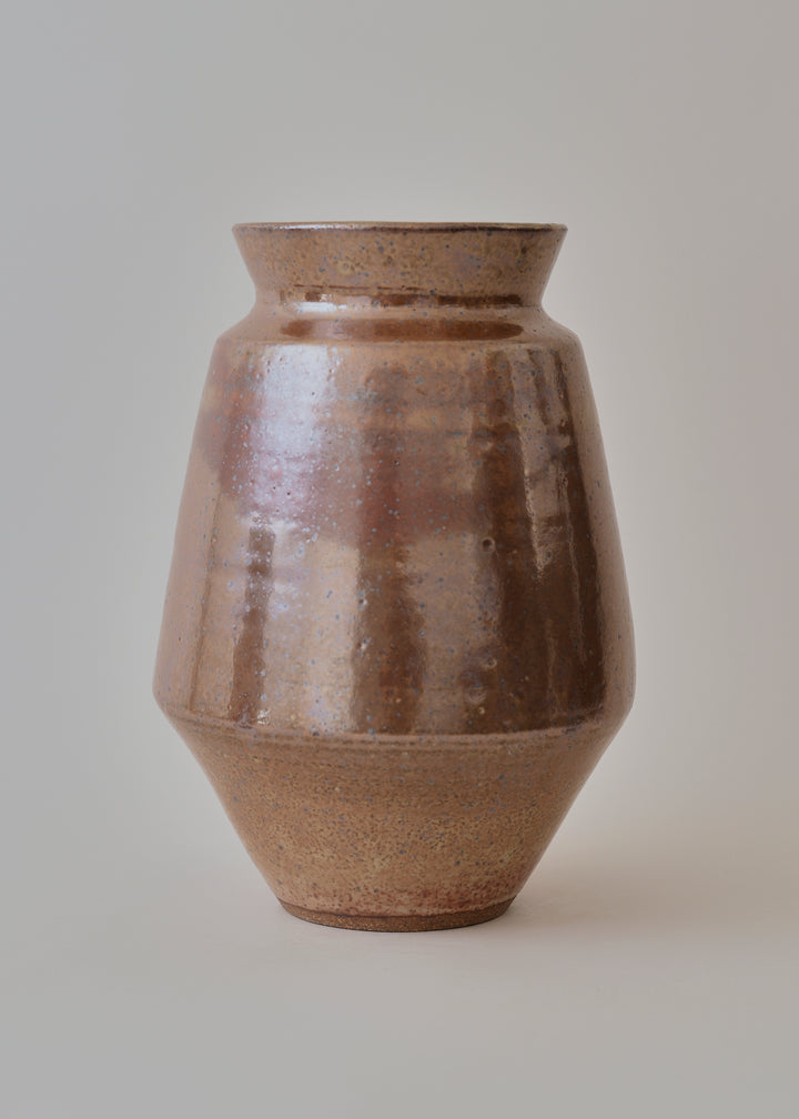 Large Cubist Vase Series in Shino - Victoria Morris Pottery
