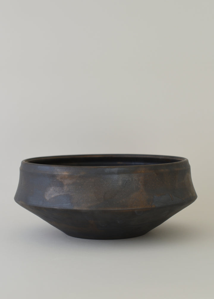 Large Elle Bowl in Bronze - Victoria Morris Pottery