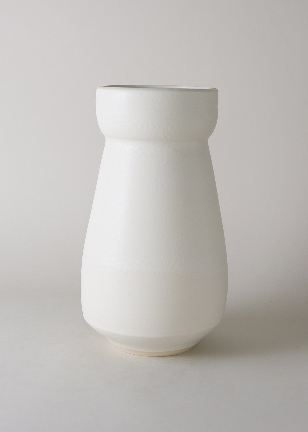 Large Flora Series Vase in Ivory - Victoria Morris Pottery