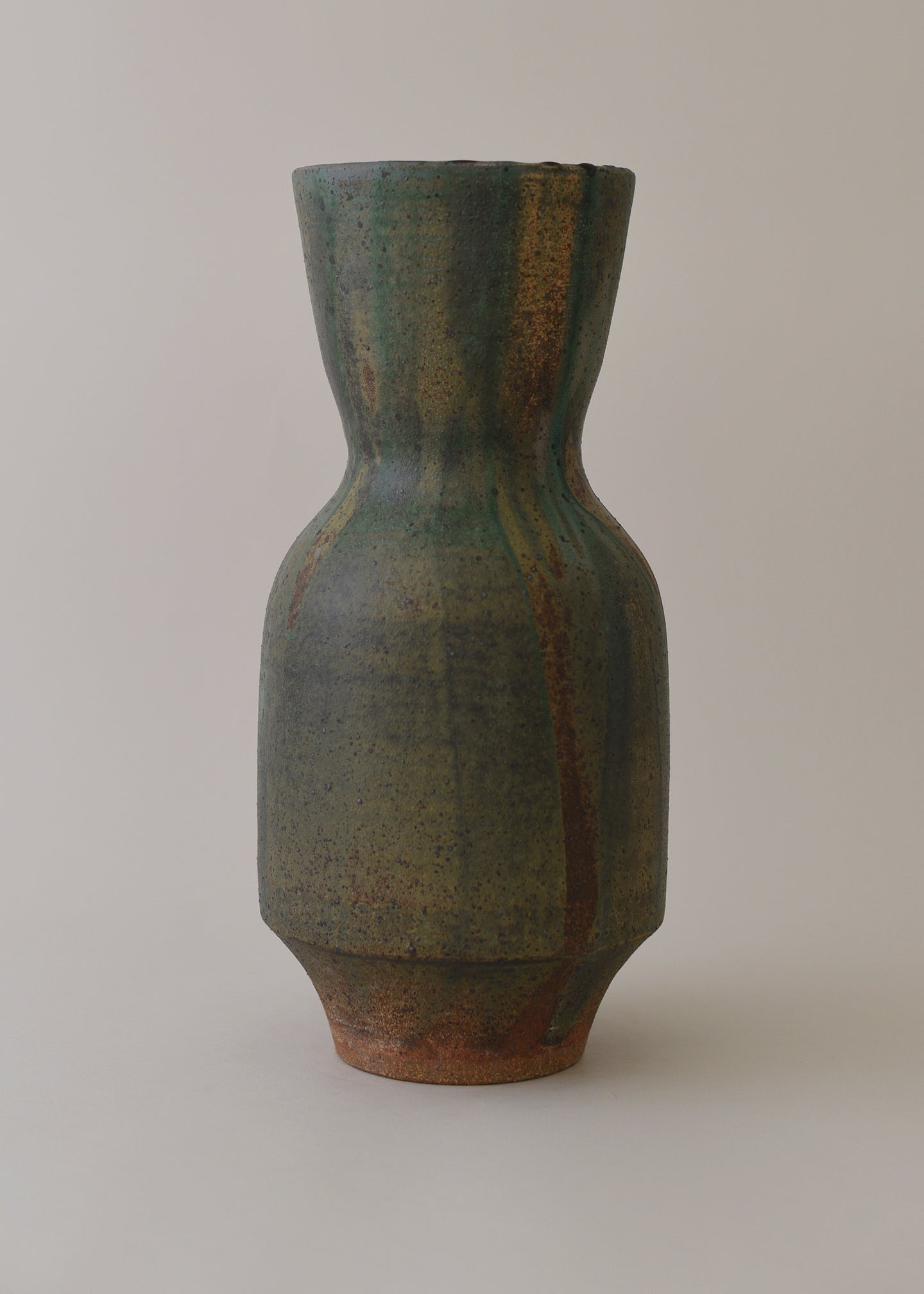 Extra Large Lucy Series Vase no. 4 in Lichen - Victoria Morris Pottery