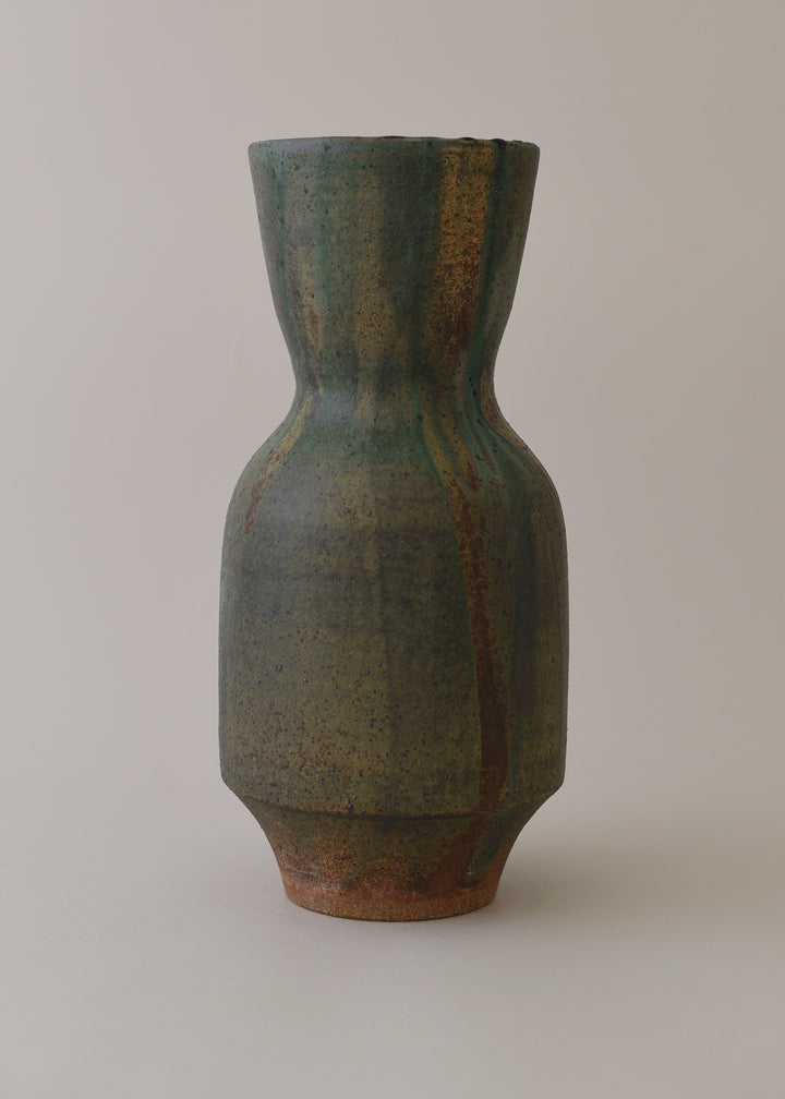 Extra Large Lucy Series Vase no. 4 in Lichen - Victoria Morris Pottery