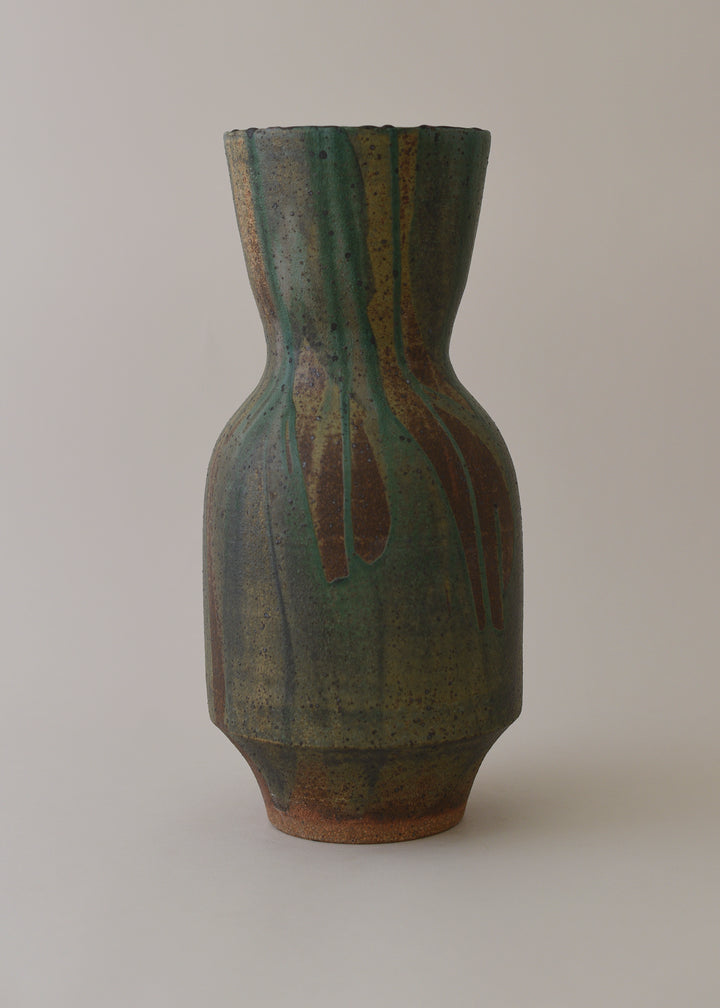 Extra Large Lucy Series Vase no. 4 in Lichen - Victoria Morris Pottery