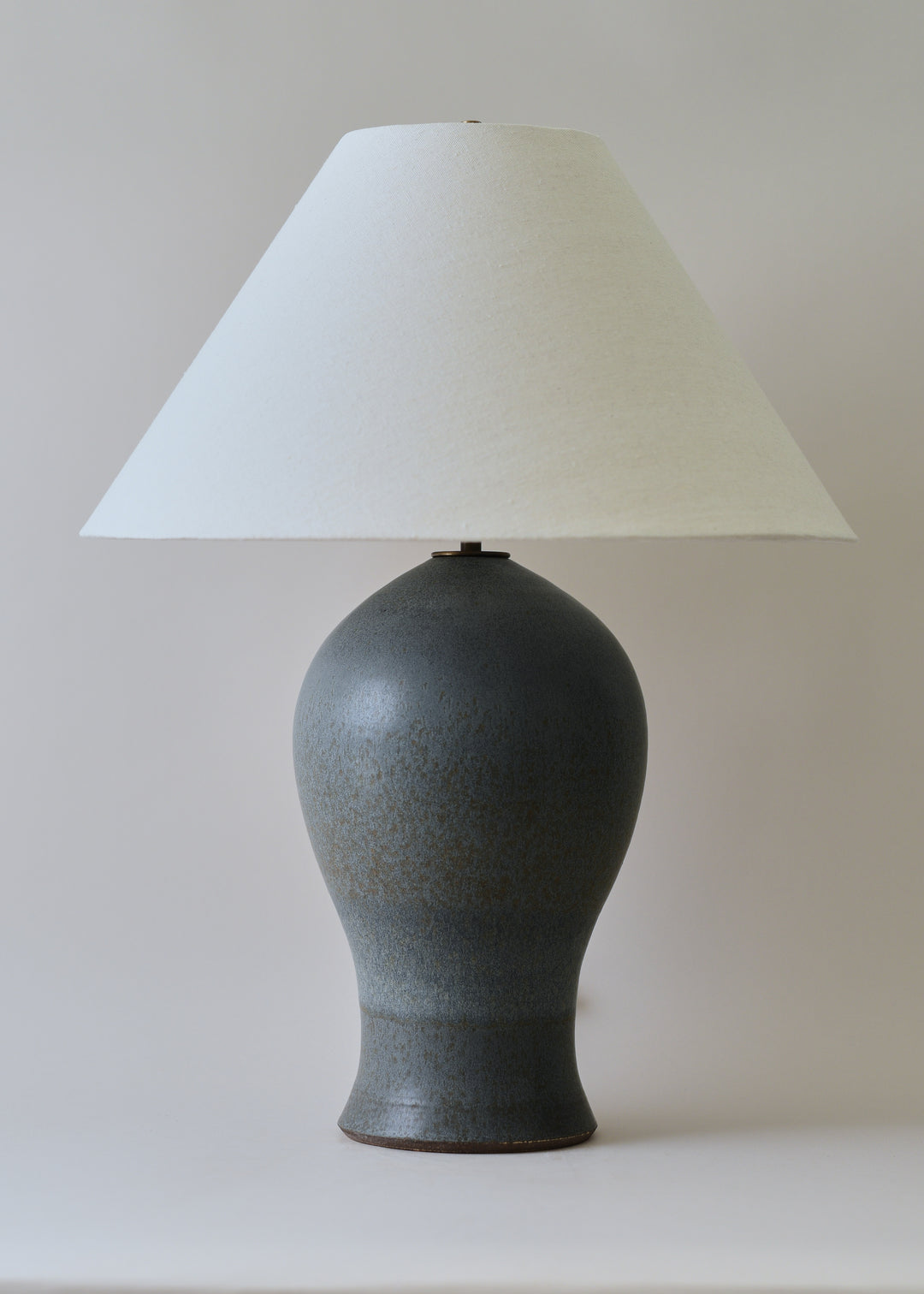 Large Laura Lamp in Lake Blue - Victoria Morris Pottery