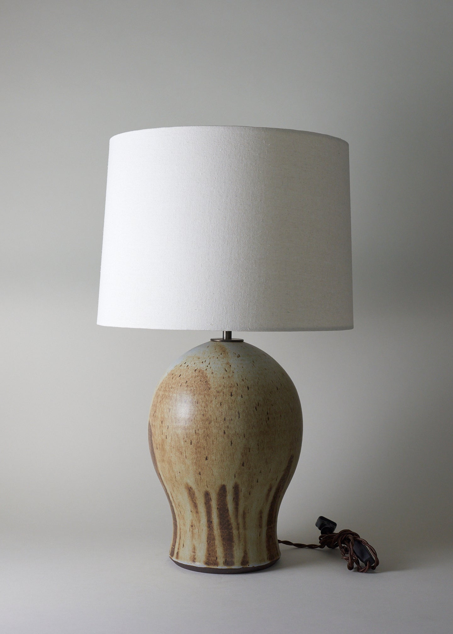 Large Laura Lamp in Live Oak - Light Edition - Victoria Morris Pottery