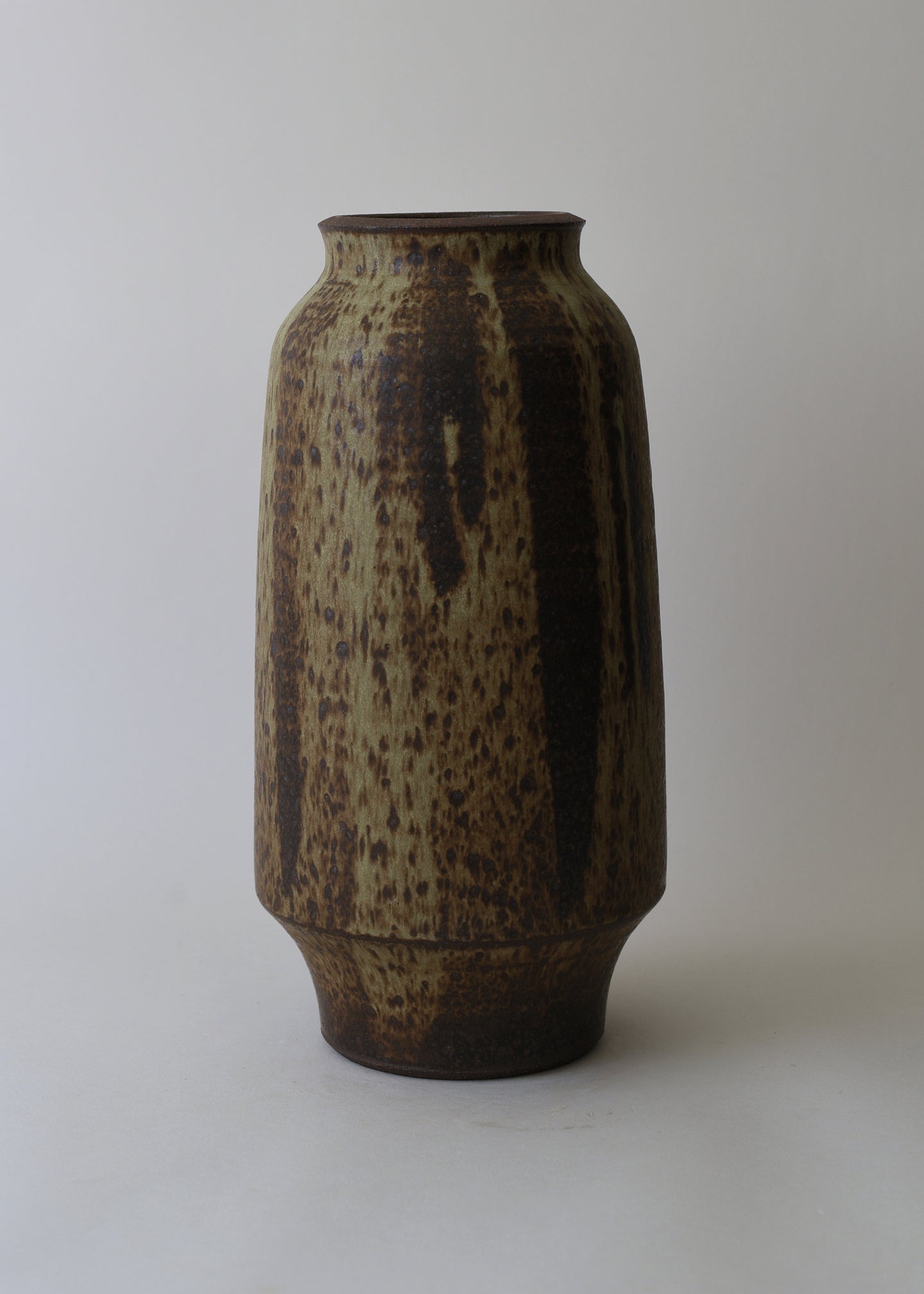 Tall Lucy Series Vase no. 2 in Live Oak - Victoria Morris Pottery
