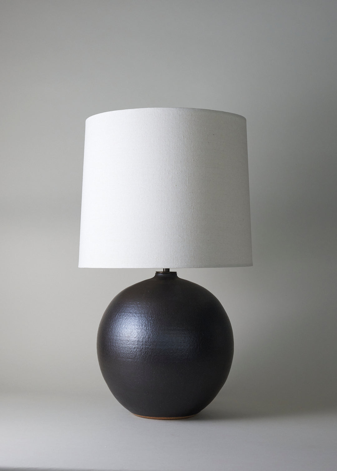 Large Orb Lamp in Iron - Victoria Morris Pottery