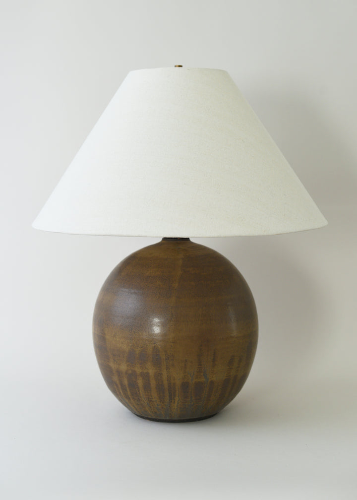 Large Orb Lamp in Hazel - Victoria Morris Pottery