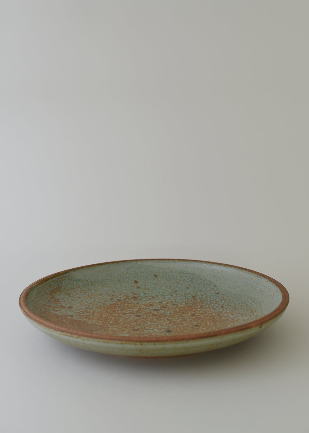 Large Platter in Copper Green - Victoria Morris Pottery