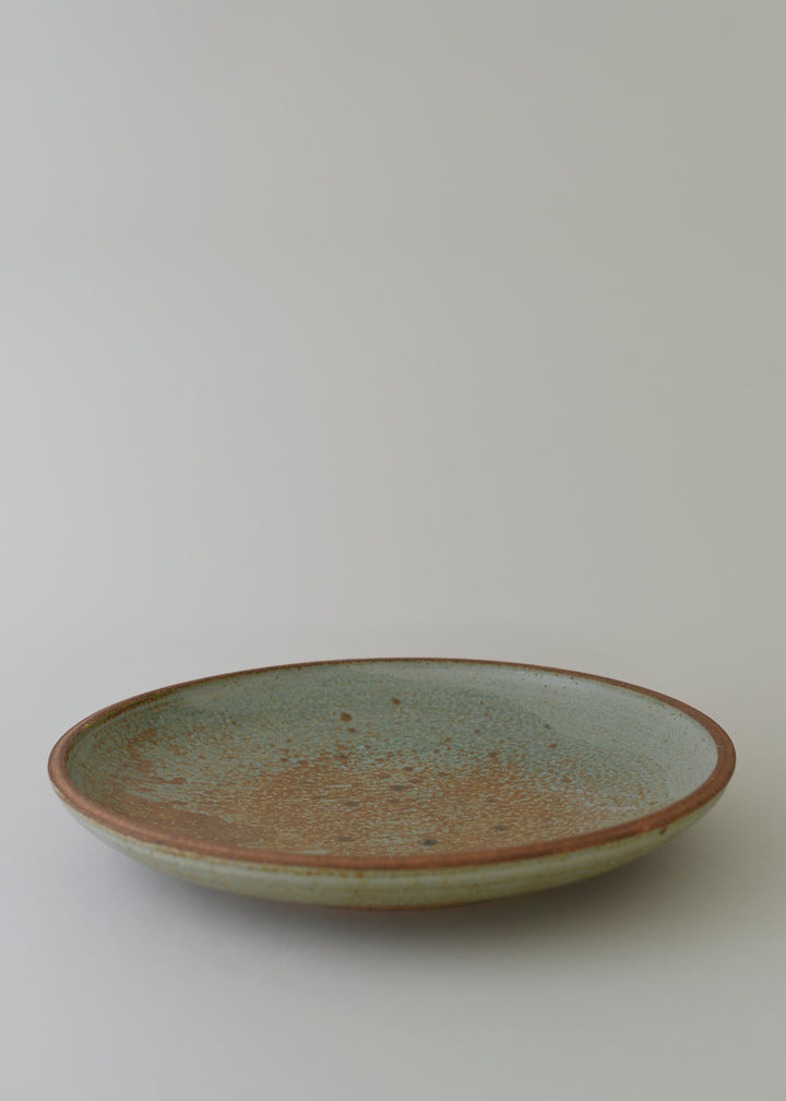 Large Platter in Copper Green - Victoria Morris Pottery